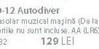 0-12 Autodiver Parasolar muzical masina