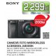 Camera foto digitala mirrorless SONY Alpha A6000 cu obiectiv interschimbabil