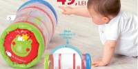 Baby Fitness Air-rolly Cilindru gonflabil gimnastica pentru bebelusi