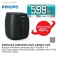 Friteuza PHILIPS Viva Collection Airfryer HD9621/90, 0.8kg, negru