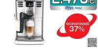 Espressor PHILIPS EP5331/10 Seria 5000 LatteGo Gloss, 1.8l, 6 programe, alb