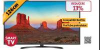 Televizor LED Smart Ultra HD 4K, HDR, 126 cm, LG 50UK6470PLC