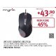 Mouse Gaming MYRIA MG7516, 4800 dpi, negru-gri