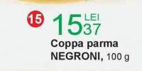 Coppa parma Negroni