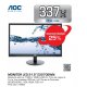 Monitor LED AOC e2270Swn, 21.5", Full HD, negru