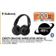 Casti SKULLCANDY Hesh2 S6HBGY-374, Bluetooth, Over-Ear, Microfon, negru