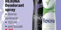 Rexona deodorant spray