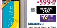 Telefon SAMSUNG J6 (2018), 32GB, 3GB RAM, Dual SIM, Black