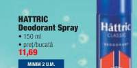 Hattric deodorant spray
