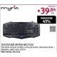Tastatura Gaming MYRIA MG7502, USB, Layout US, negru