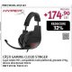 Casti Gaming HyperX Cloud Stinger, stereo, multiplatforma, 3.5mm, negru
