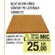 Blat 80 cm cires cantuit pe laterale