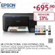 Multifunctional EPSON inkjet EcoTank L3151 CISS, A4, USB, Wi-Fi