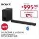 Soundbar 2.1 SONY HT-S350, 320W, Bluetooth, negru