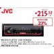 Media player auto JVC KD-KD-X162, 4 x 50W, USB