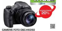 Camera foto Cyber-Shot SONY DSC-HX350, 20.4MP, High Zoom, 50x Zoom Optic, Negru