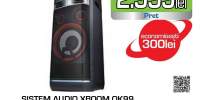 Sistem audio LG XBOOM OK99, 1800W, Bluetooth, negru