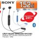 Casti SONY WI-C300L, Bluetooth, NFC, In-Ear, Microfon, albastru