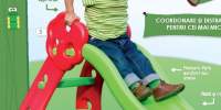 Green Forest Baby Slide Tobogan pentru bebelusi