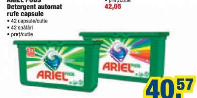 Ariel Pods detergent automat rufe capsule