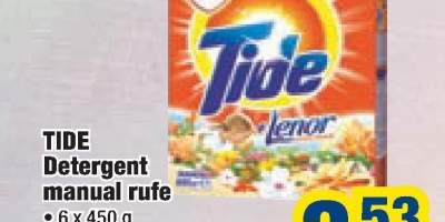 Tide detergent manual rufe