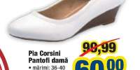 Pia Corsini pantofi dama