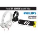 Casti headband Philips SHL3050