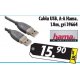 Cablu USB A-A Hama, 1.8m, gri 39664
