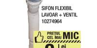 Sifon flexibil lavoar+ ventilator