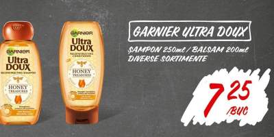 Garnier Ultra Doux, sampon si balsam
