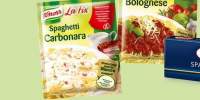 Spaghetti carbonara/bolognese/4 formaggi Knorr la Fix