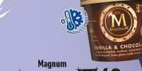 Inghetata ciocolata/vanilie si ciocolata Magnum
