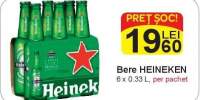 Bere Heineken 6x0.33 L