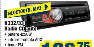 R332/331 radio CD Auto JVC