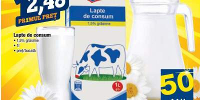 Lapte de consum Aro