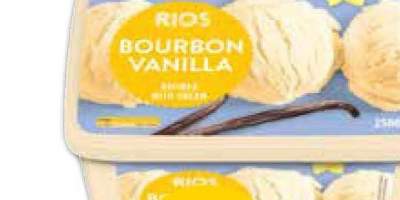 Inghetata premium vanilie Bourbon