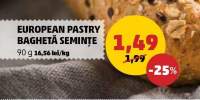 european pastry bagheta subtire