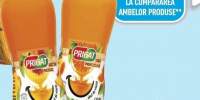 Suc 100% portocale/nectar piersica Prigat