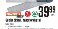 Subler digital/ raportor digital Powerfix