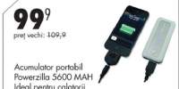 Acumulator portabil Powerzilla 5600 MAH