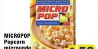 Popcorn microunde Micropop