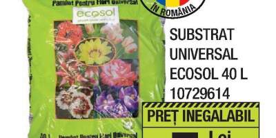 Substrat universal Ecosol 40 L