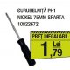 Surubelnita PH1 Nickel 75 milimetri Sparta