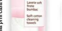 Lavete soft Frote din bumbac