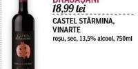 Vin rosu Negru de Dragasani Castel Starmina, Vinarte