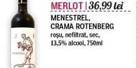 Merlot Menestrel, Crama Rotenberg