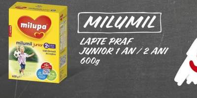 Lapte praf Junior 1 an/2 ani Milumil