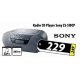 Radio CD Player Sony ZS-S10CP