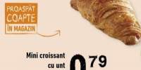 Mini croissant cu unt