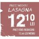 Meniu Lasagna